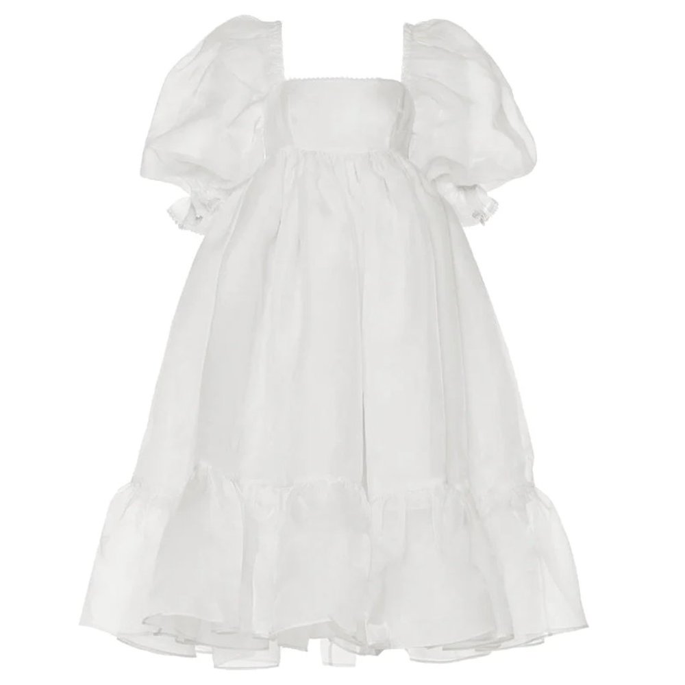 Selkie Ivory French Puff Dress NWOT 3X [OLD SIZE CHART]